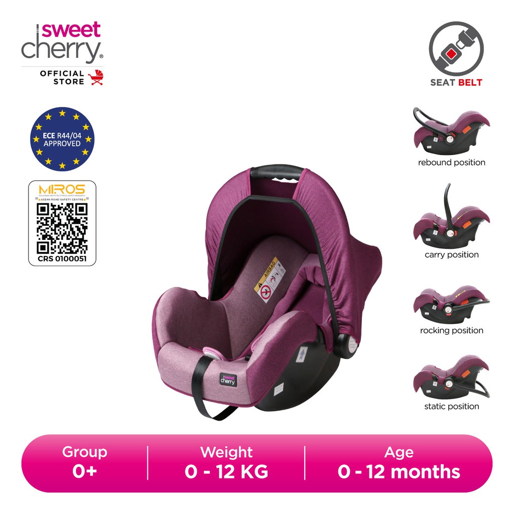 Sweet cherry baby car seat clearance manual