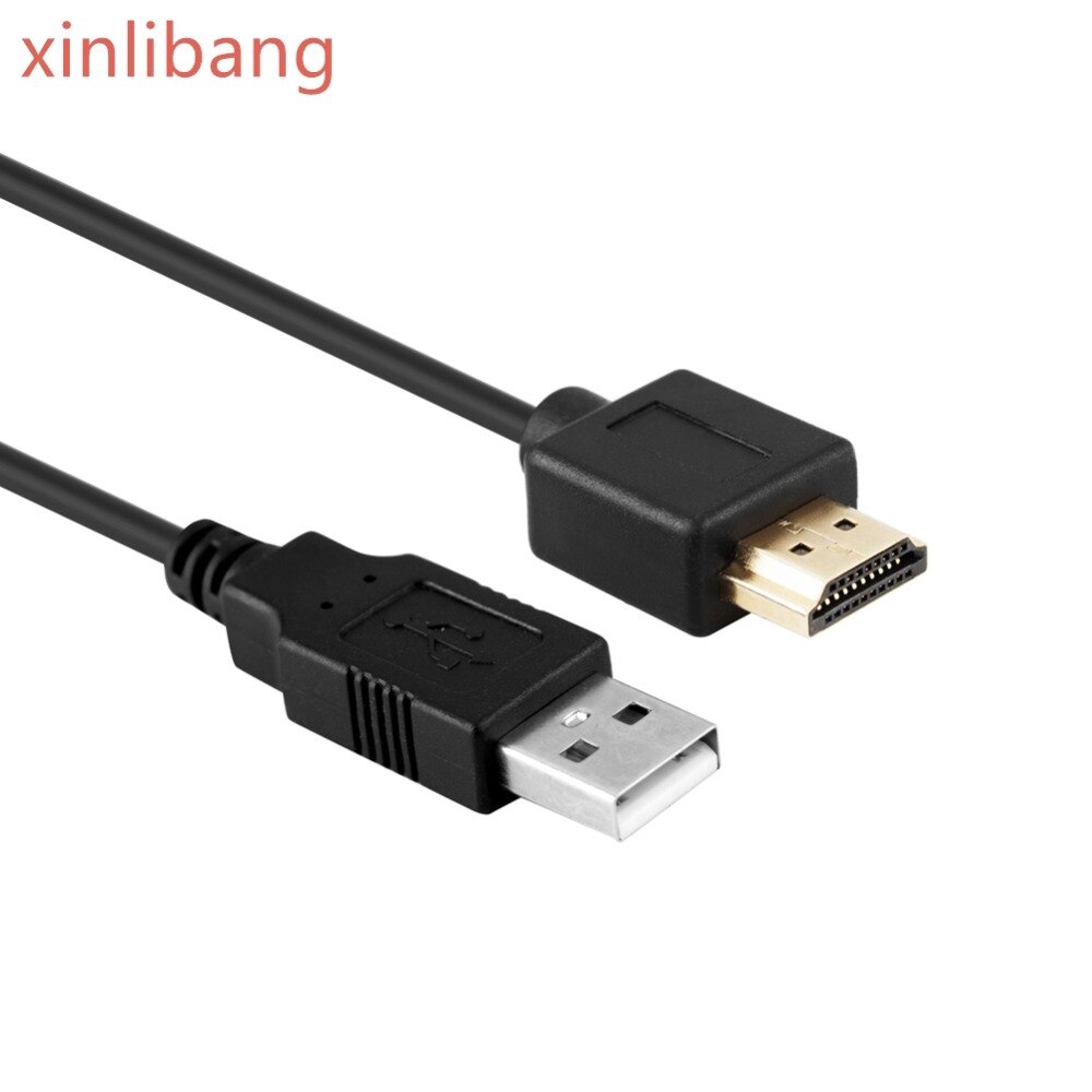 USB to HDMI Adapter Cable Cord - USB 2.0 Type A Male to HDMI Male Charging  Converter (Only for Charging) (1.5 Meter)