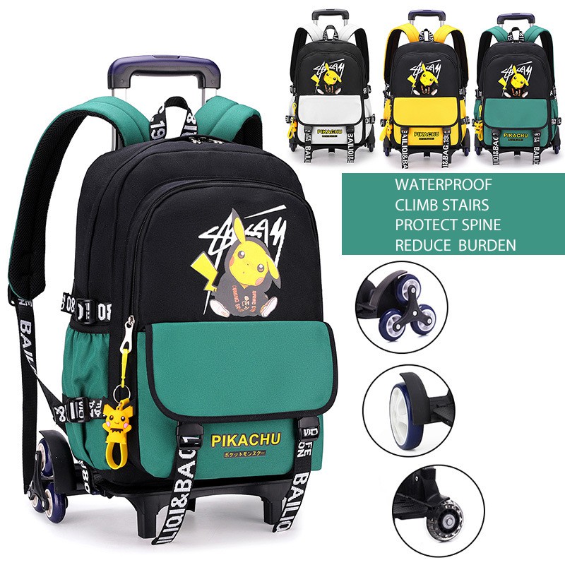 Anime rolling clearance backpack