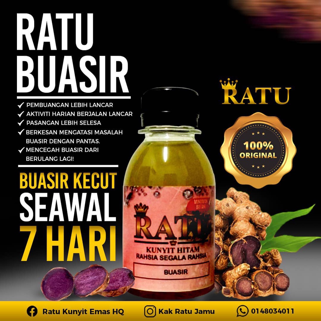 BUASIR SEMBELIT BUANG AIR BESAR BERDARAH UBAT BUASIR 150ML