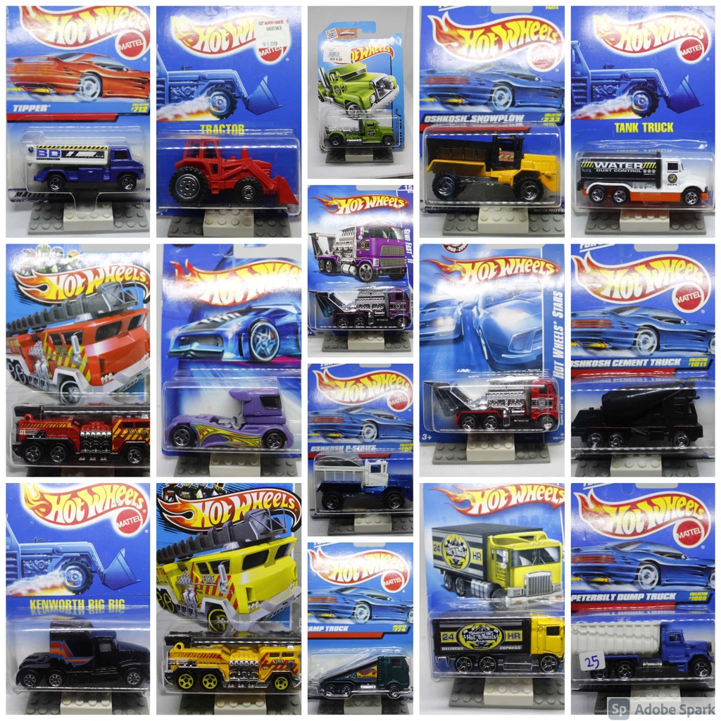 Hot wheels hot sale lorry