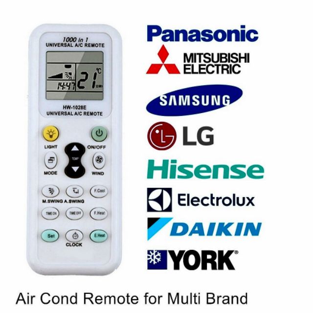 Air conditioner clearance universal remote