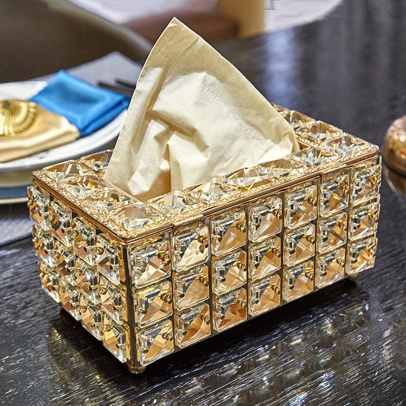 Gold sale tissue box