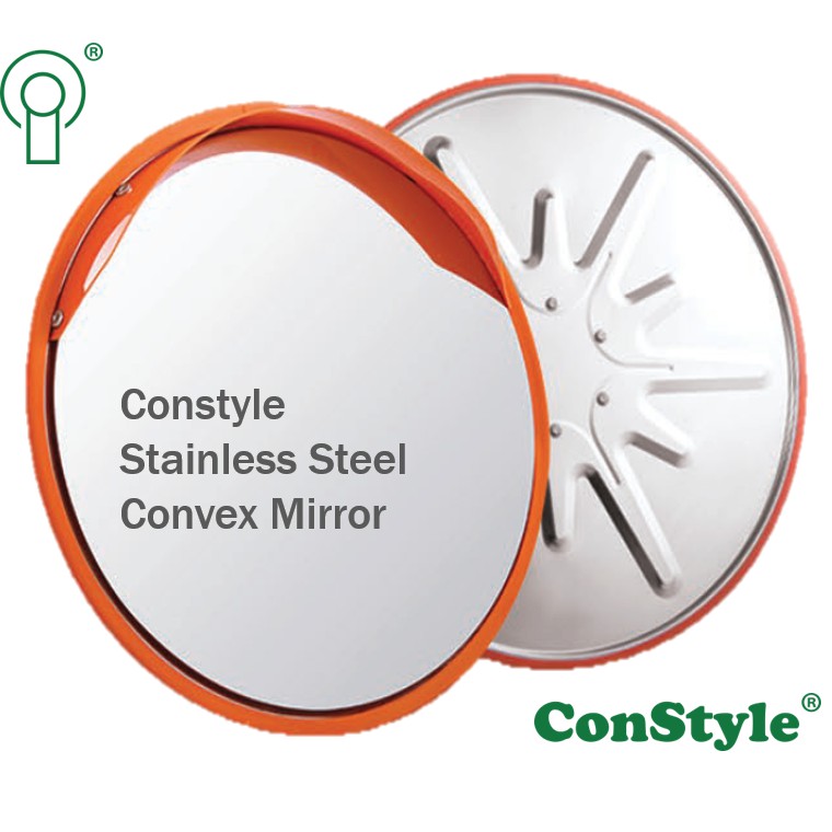 ConStyle® Convex Mirror Stainless Steel / Outdoor (800mm)