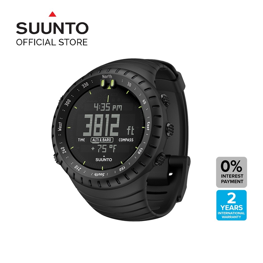 Suunto core clearance all black gps