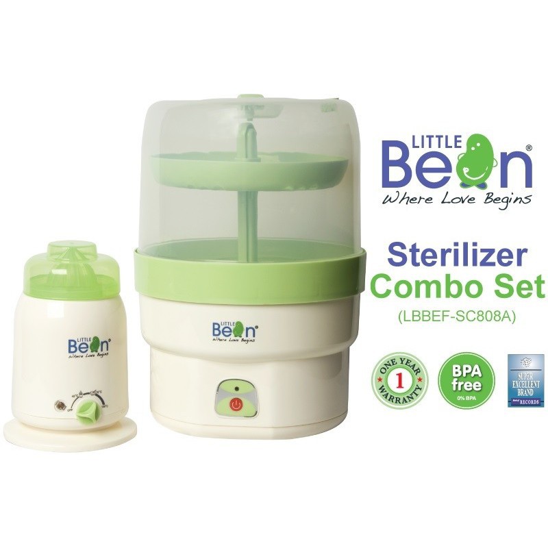 Sterilizer and sale bottle set