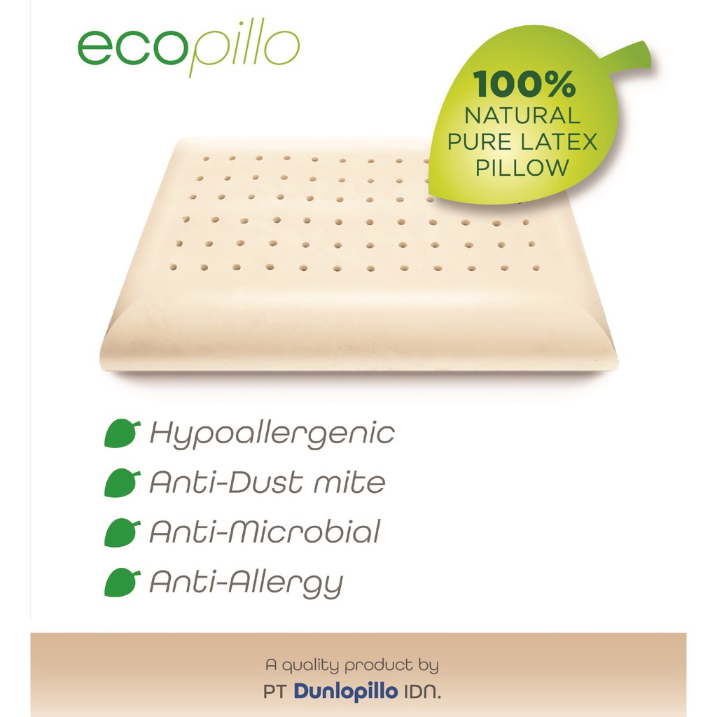 Dunlopillo anti shop allergy pillow