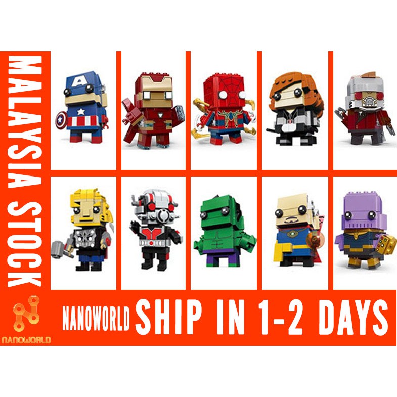 Avengers nanoblock store