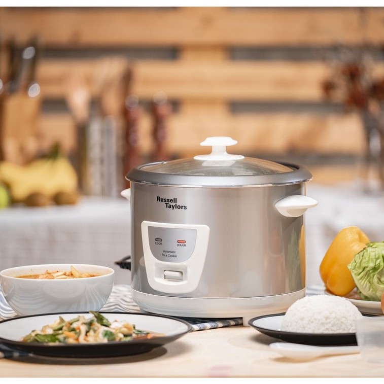 Rice Cooker Steam Rack Included 1.8L Jenama Russell Taylor