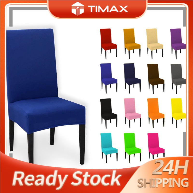 Sarung Kerusi Meja Makan Nice Chair Cover Colorful Stretch Elastic