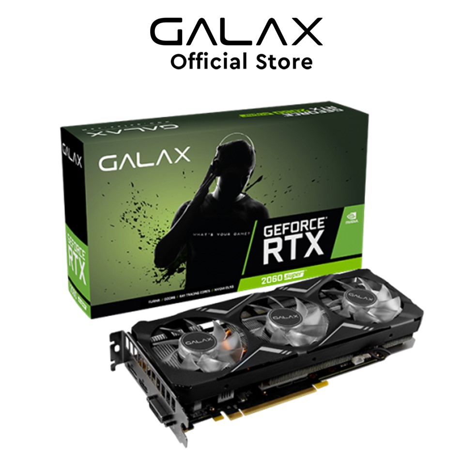 GALAX GEFORCE® RTX 2060 SUPER GAMER (1-CLICK OC) 8GB GDDR6 256-Bit ...