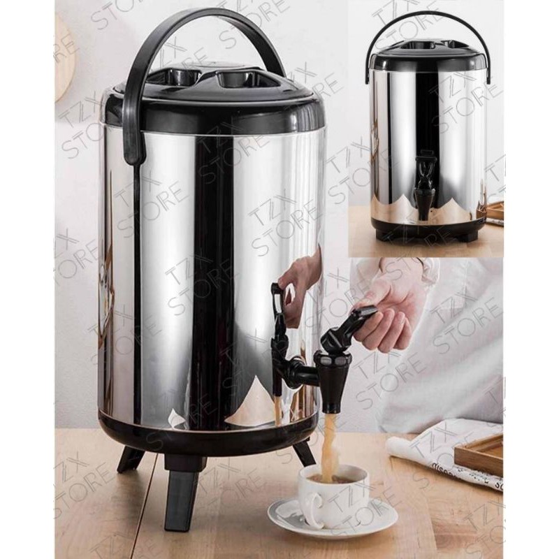 Milk Tea Shop Hot Water Dispenser 10L Water Machine Commercial