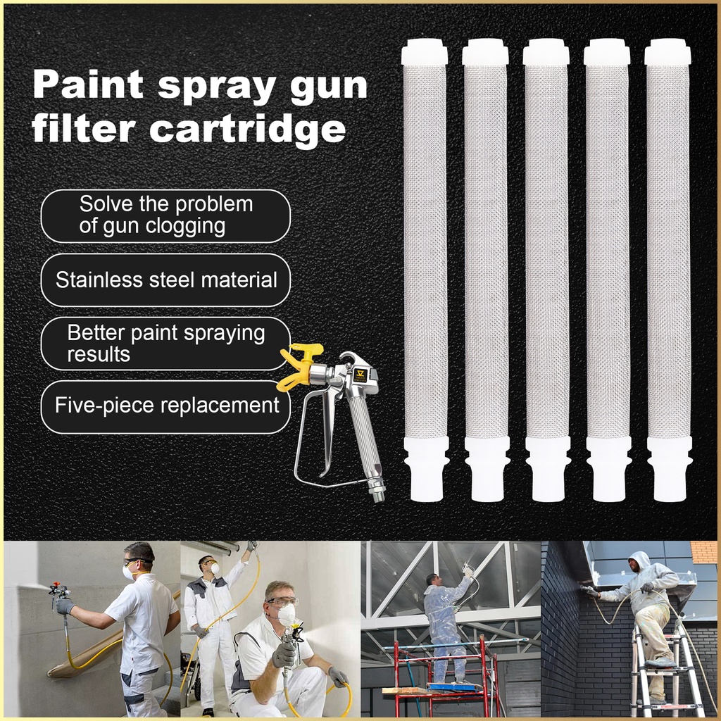 Stainless steel paint spray