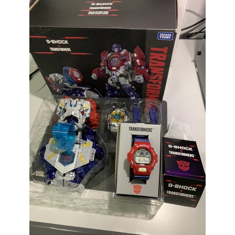 DW-6900TF-4CJR Set Limited Edition G-Shock x Transformers Japan