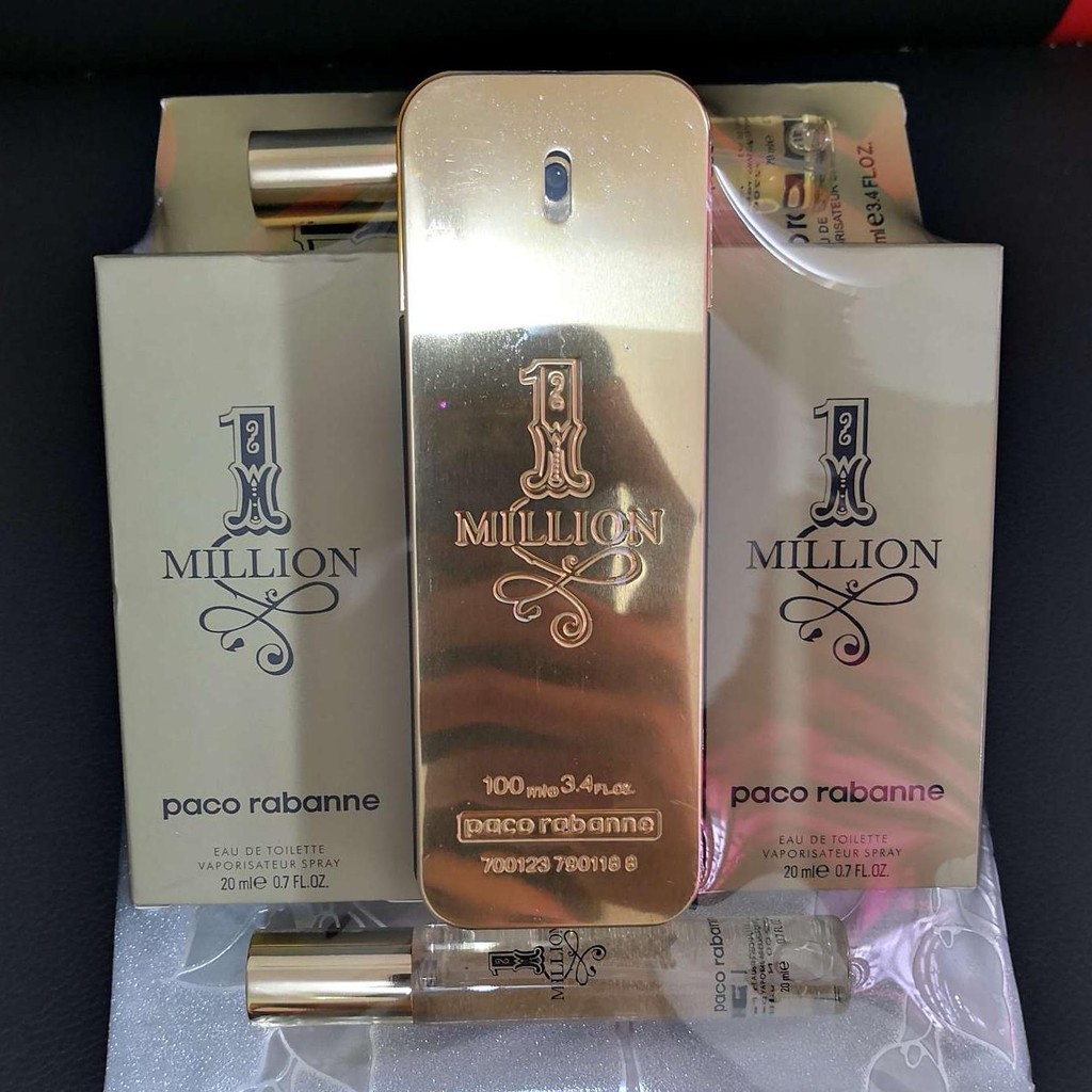 One million men EDT ORIGINAL BOX Set Gift Perfume Hantaran