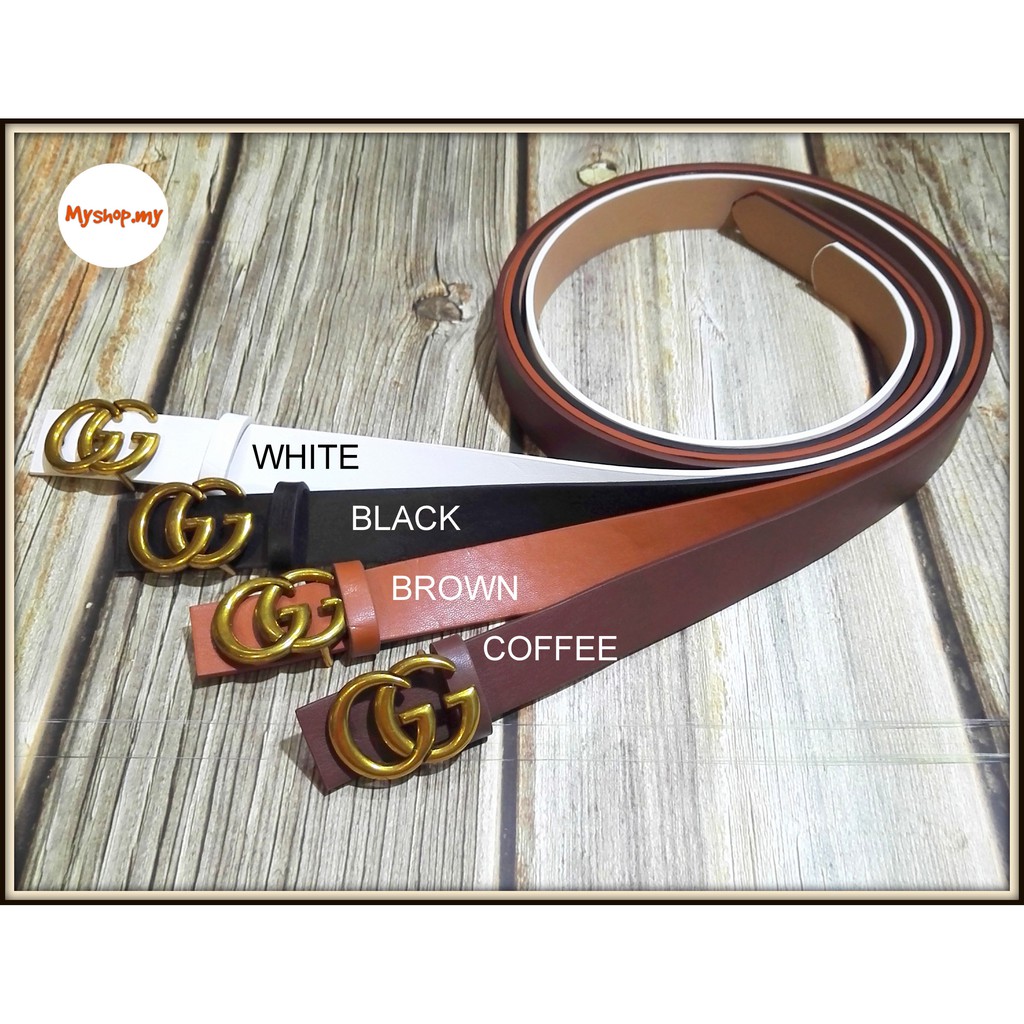 Belt with two discount g's