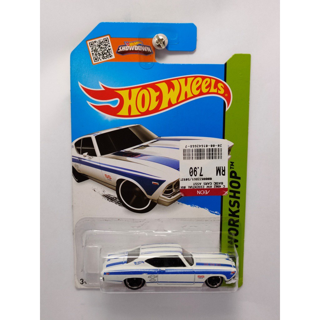 Hot Wheels - '69 CHEVELLE SS 396 - Die Cast Cars Kids Toys Race