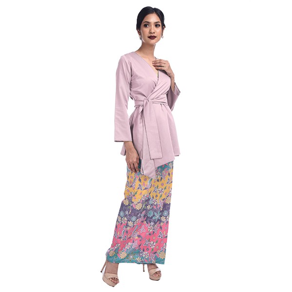 Kimono style hot sale baju kurung