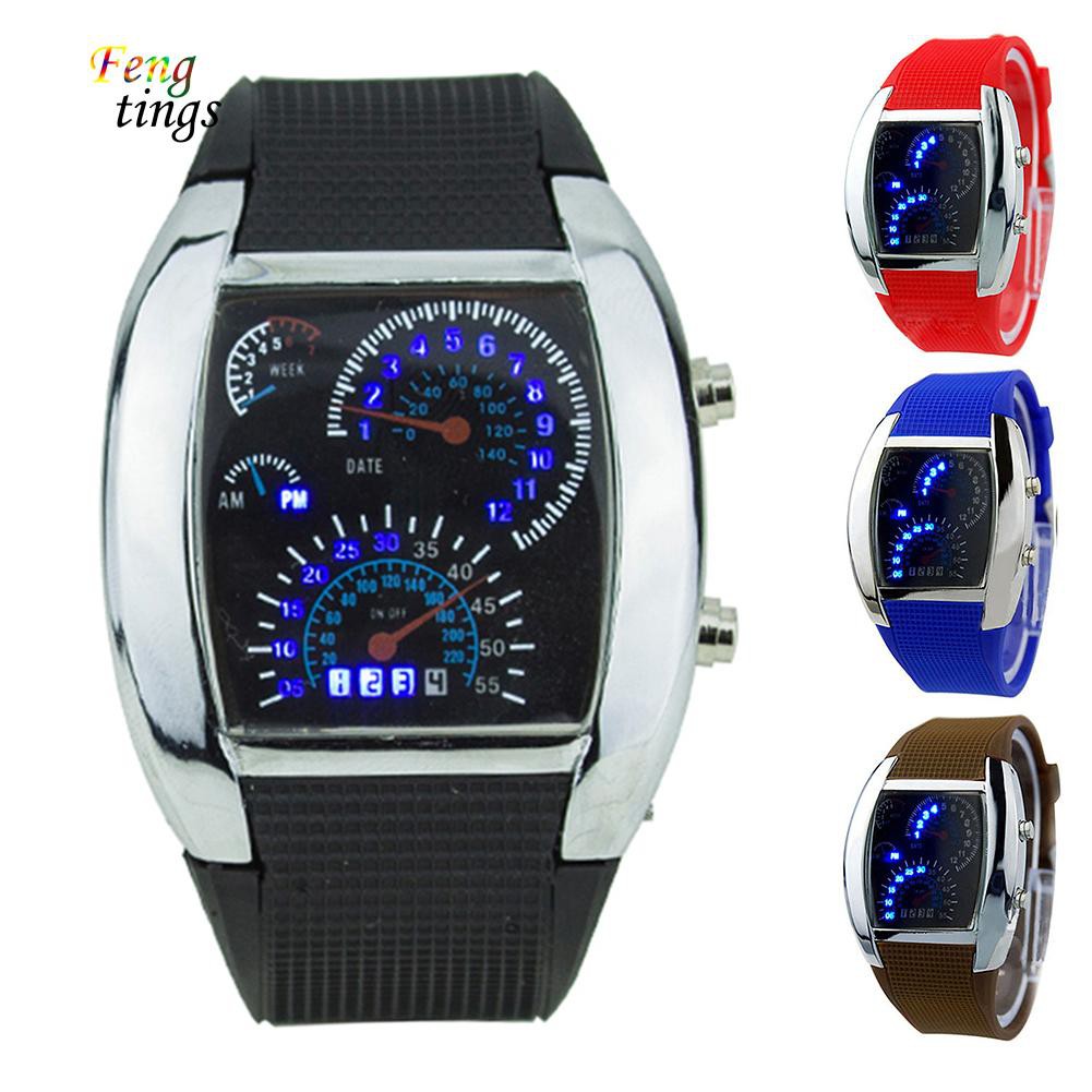 Speedometer store led watch