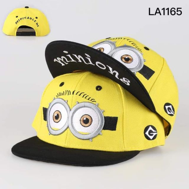 Minion Cap Kids Minion Hat Minion Baseball Cap Adult