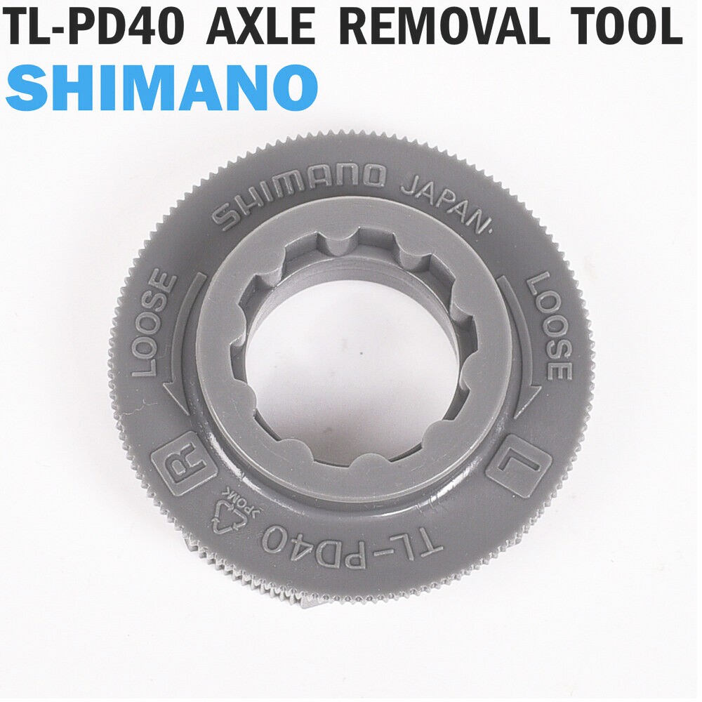 Shimano spd store axle removal tool