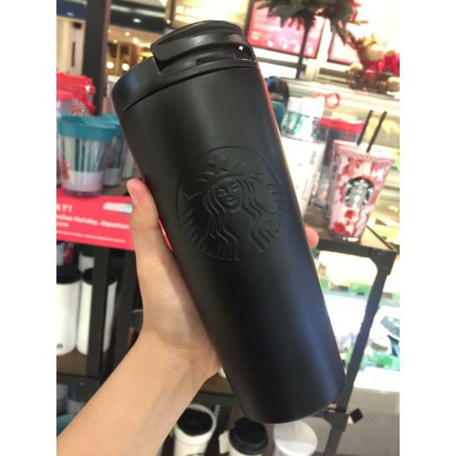 Black starbucks hot sale thermos