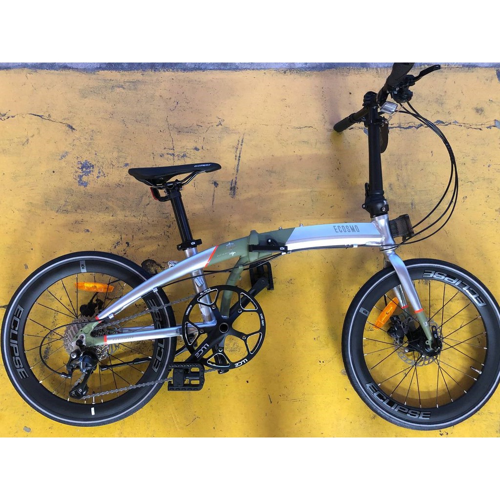 Ecosmo folding bike online 20