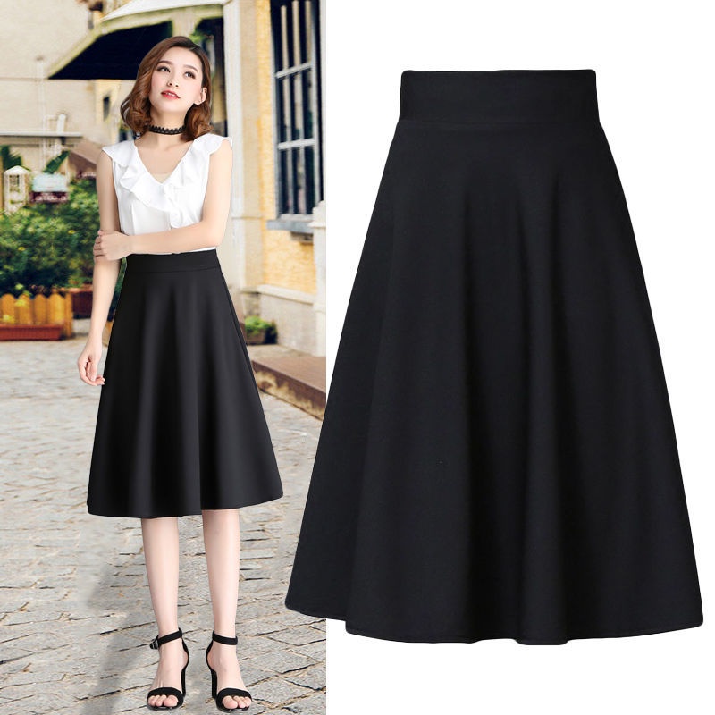 A line outlet midi skirt 2019