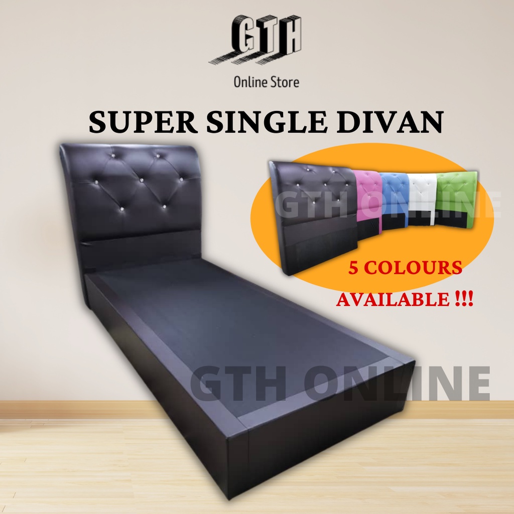 Katil Super Single Divan Katil Super Single Bed Frame Murah Super