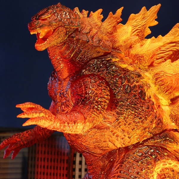 Neca Godzilla King of the Monsters Godzilla Action Figure Version Burning Godzila 2019