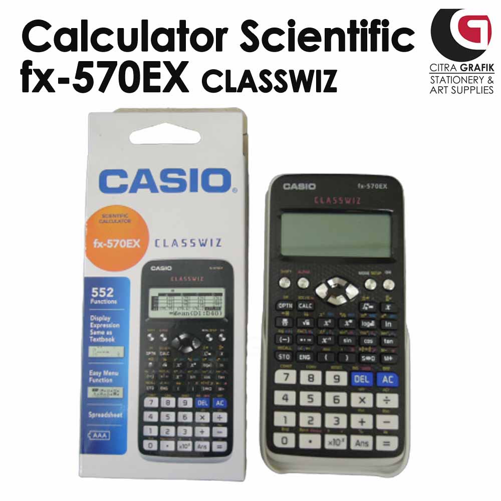 Casio calculator cheap 570ex