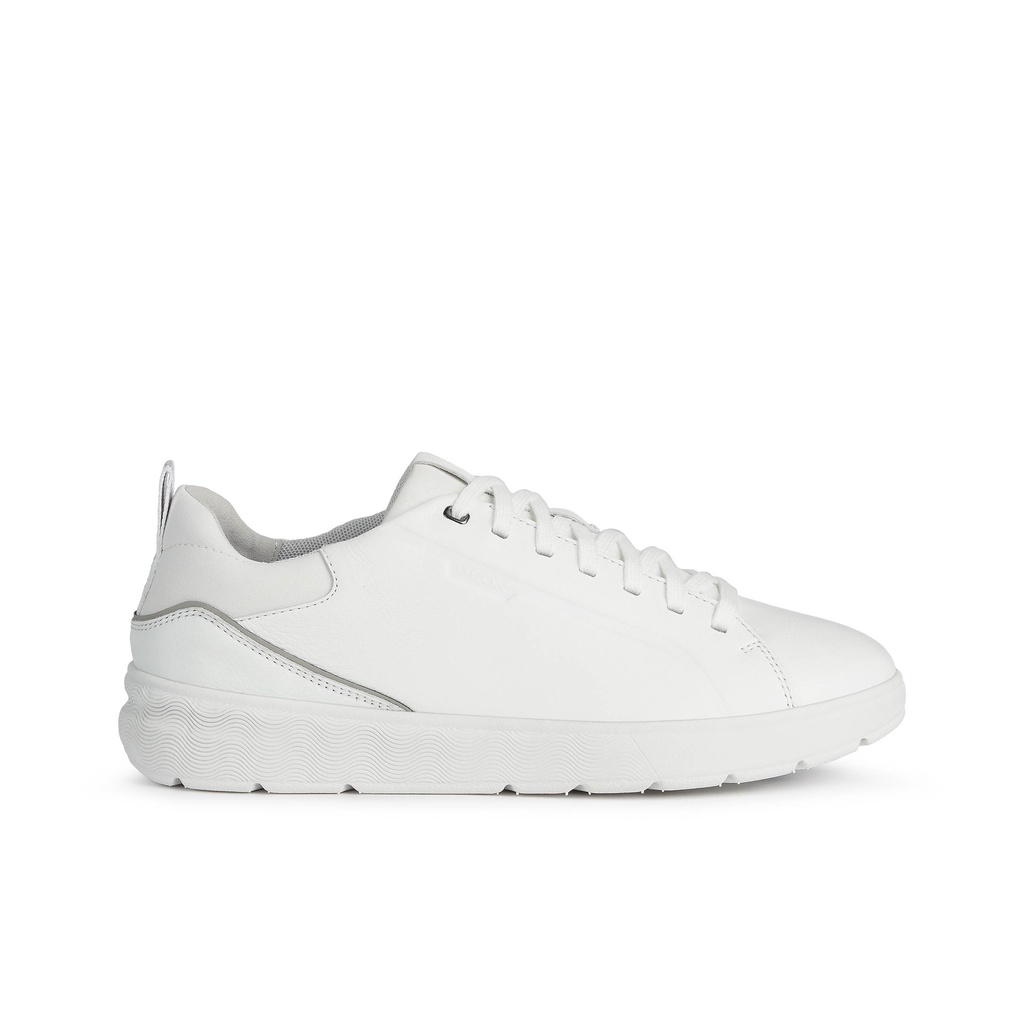 Geox white cheap shoes