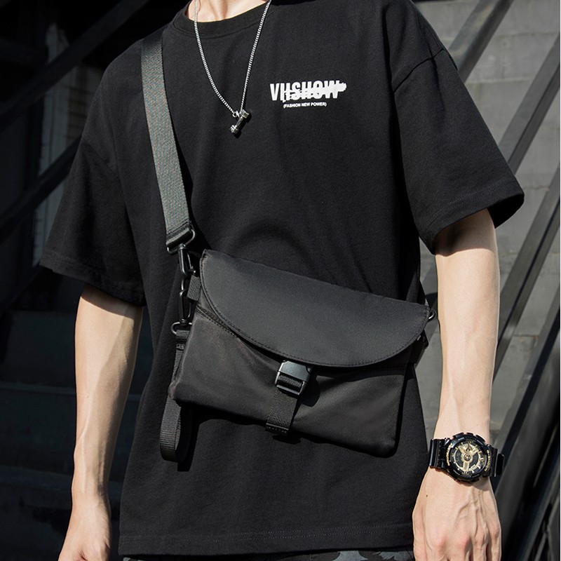 Man bag across online body