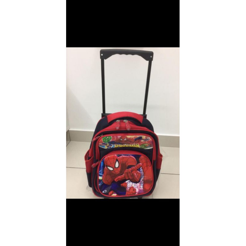 Spiderman trolley school discount bag