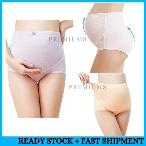 Ready Stock Adjustable Waist Maternity Panties Underwear Women Pregnant  Pregnancy Panties Seluar Dalam Mengandung