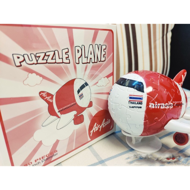 AirAsia Memorial Genuine AirAsia Aircraft Puzzle Model AirAsia