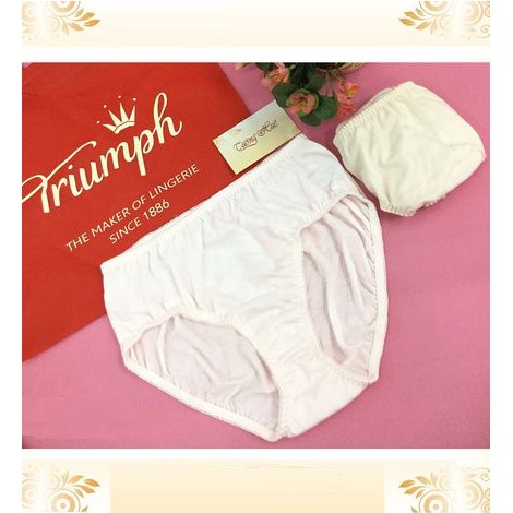 Triumph Plain Cotton Underwear: BLISSY 10 Midi - 100% genuine