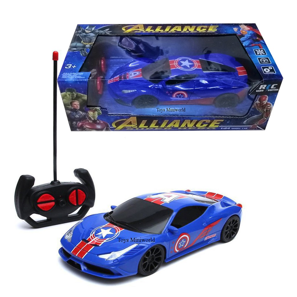 Captain america remote clearance control car