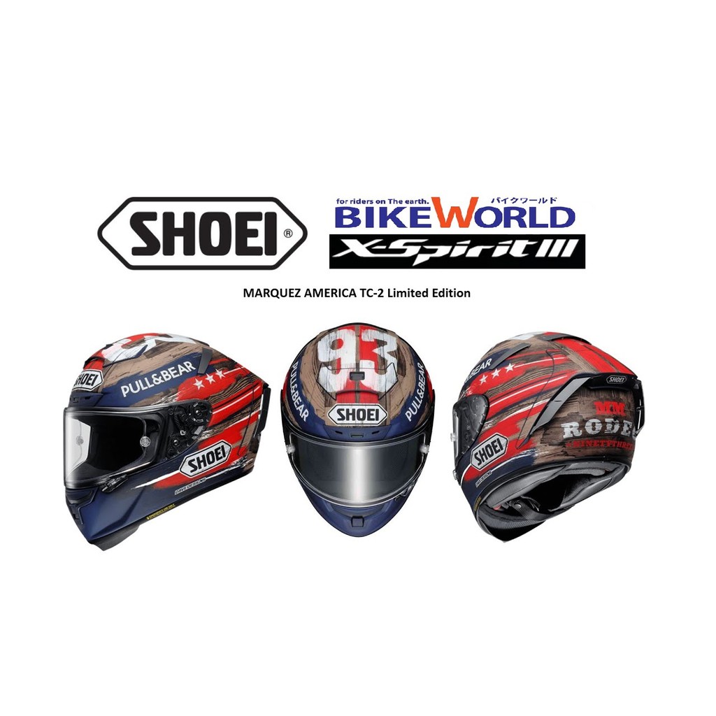 Shoei x spirit 3 marquez sale america