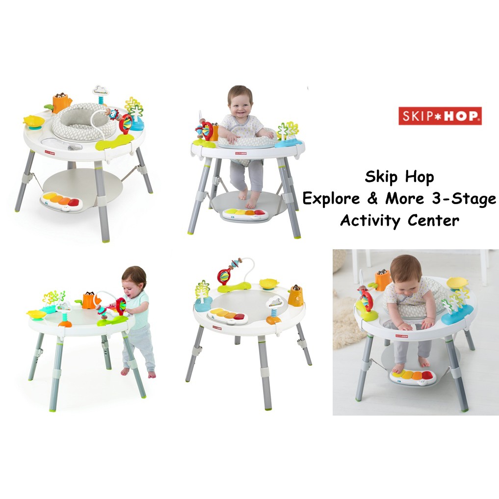 Multi Explore & More Baby's View 3-Stage Activity Center