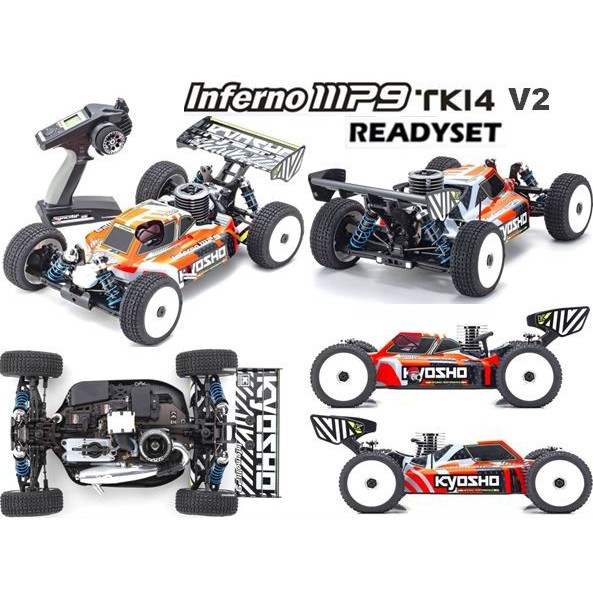 Kyosho inferno MP9 TKI4 V2 Readyset RTR 33021B - Rc Performance