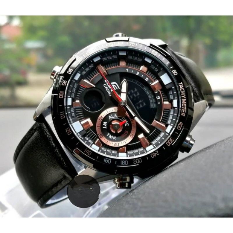 Casio edifice best sale dual time