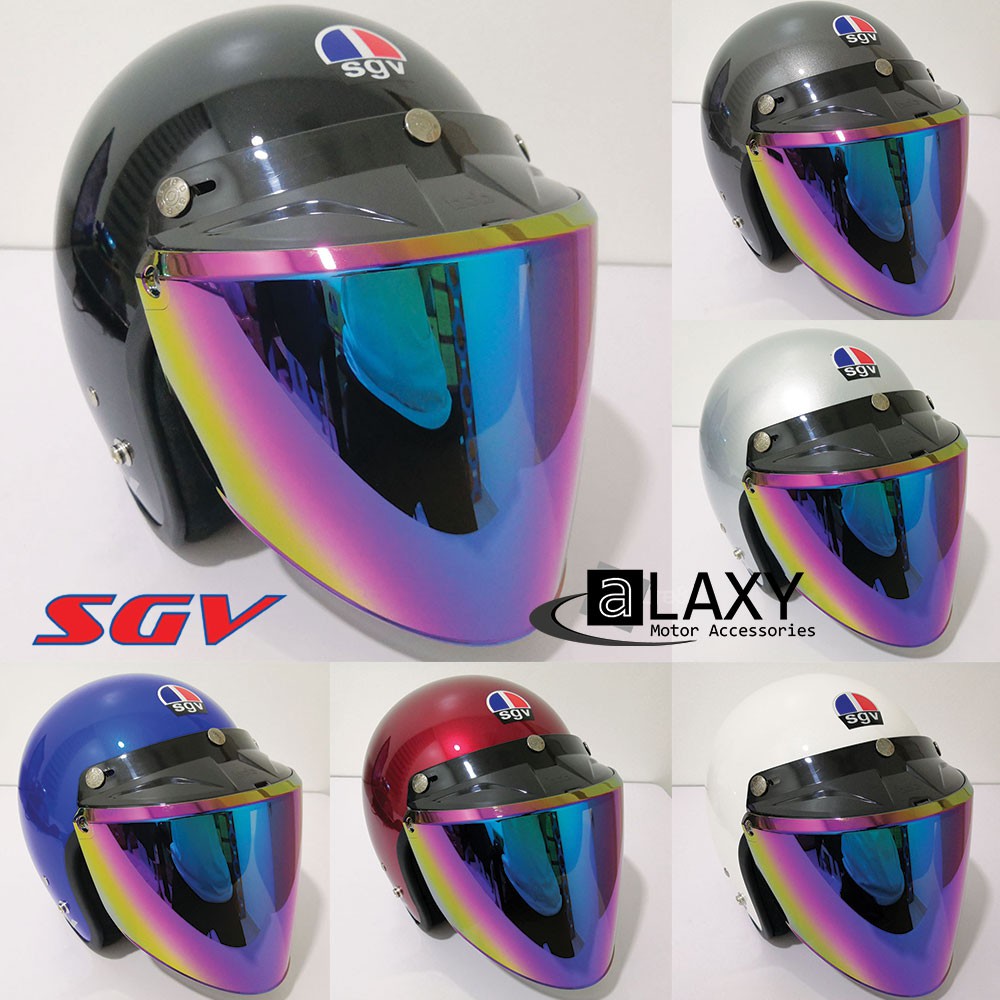 Rainbow sales helmet visor