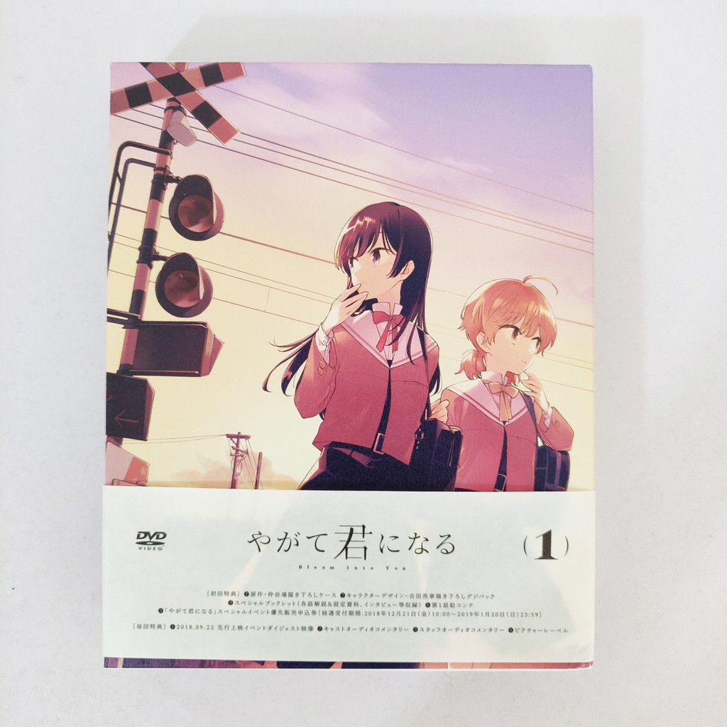 Bloom Into You Yagate Kimi ni Naru Vol.2 First Limited Edition DVD Booklet  Japan