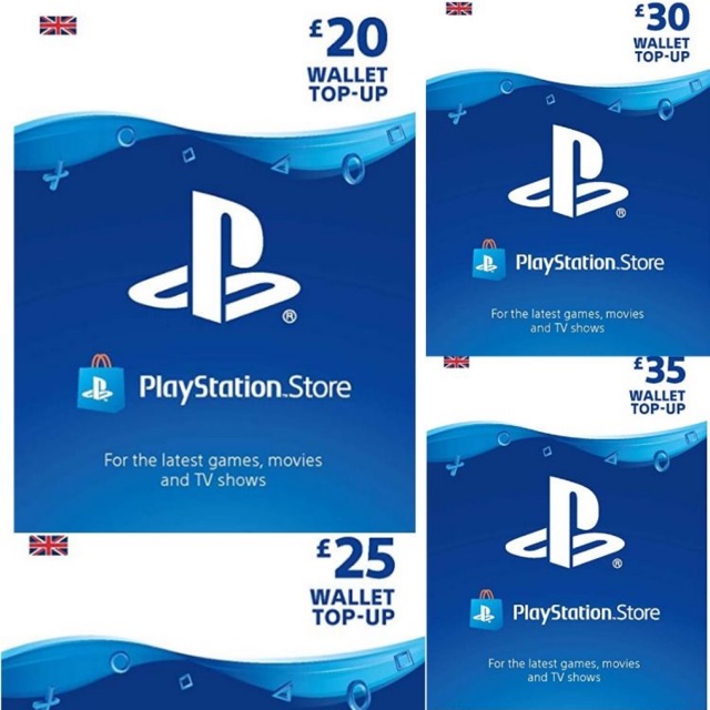 £25 UK PlayStation PSN Card GBP Wallet Top Up | Pounds PSN Store | PS4 PS5