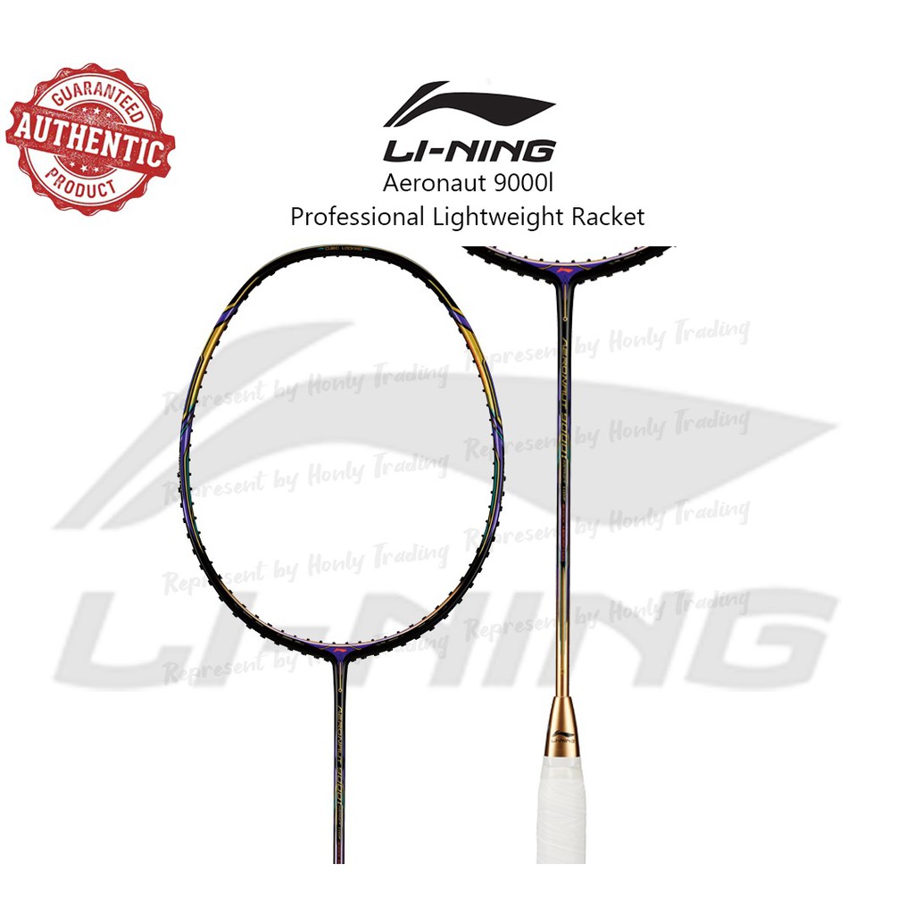 Li-ning Badminton Racquet Aeronaut 9000I (79g) [Without String] Free Grip &  Cover (Free Mystery Gift)