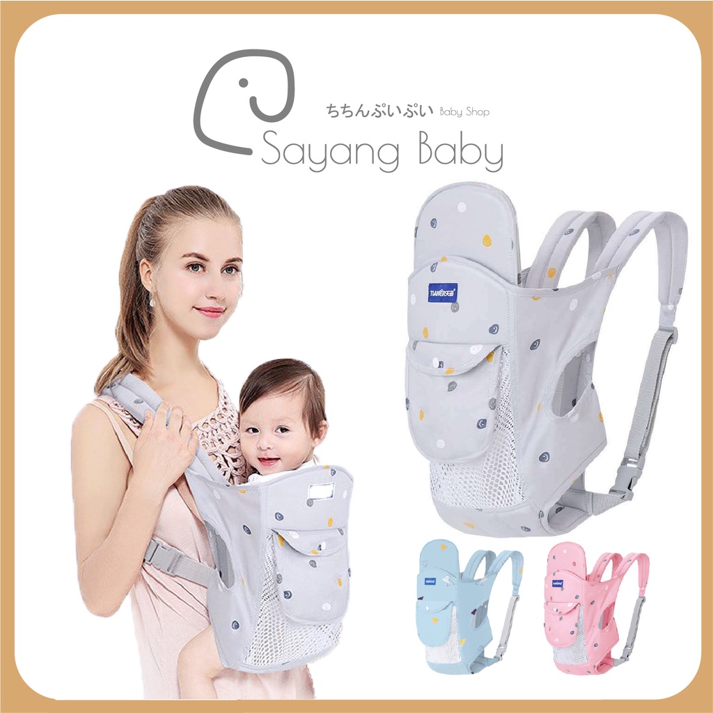 Baby sling backpack hot sale