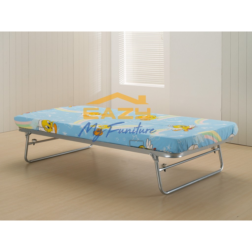 Single bed online frame foldable