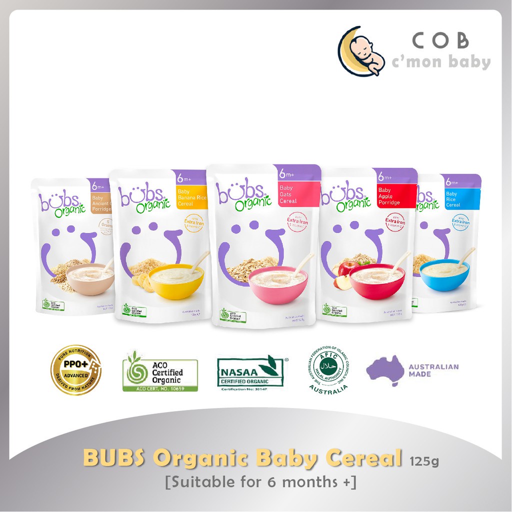 Bubs organic hot sale oats