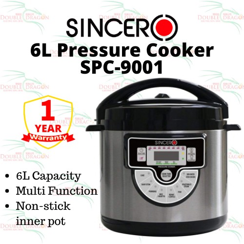 How to use sincero pressure online cooker